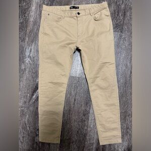 Worn 1x Zara size 36 Tan Chinos